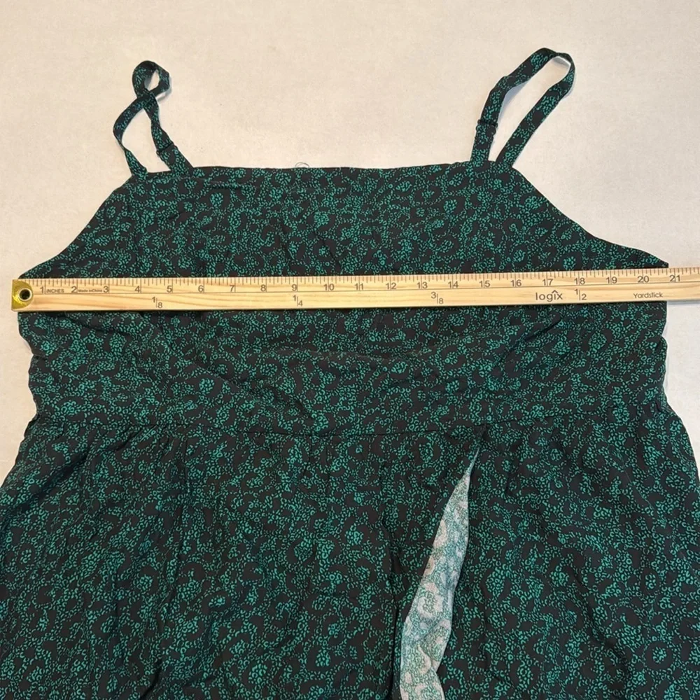 NWT Torrid Tea Length Challis Square Neck Dress Leopard Convo Bosphorus Size 2X
